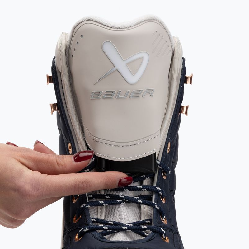 Pattini da ghiaccio Bauer Radiant Heated Sr white/black 11