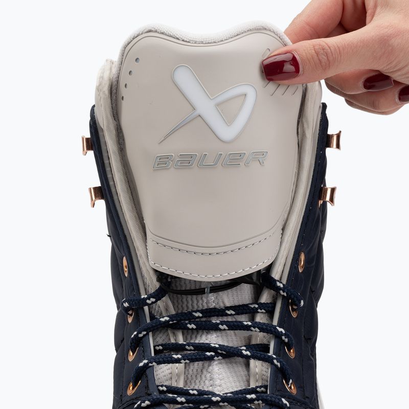 Pattini da ghiaccio Bauer Radiant Heated Sr white/black 12