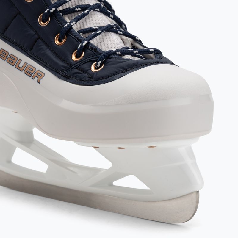 Pattini da ghiaccio per bambini Bauer Radiant Heated Jr white/black 6