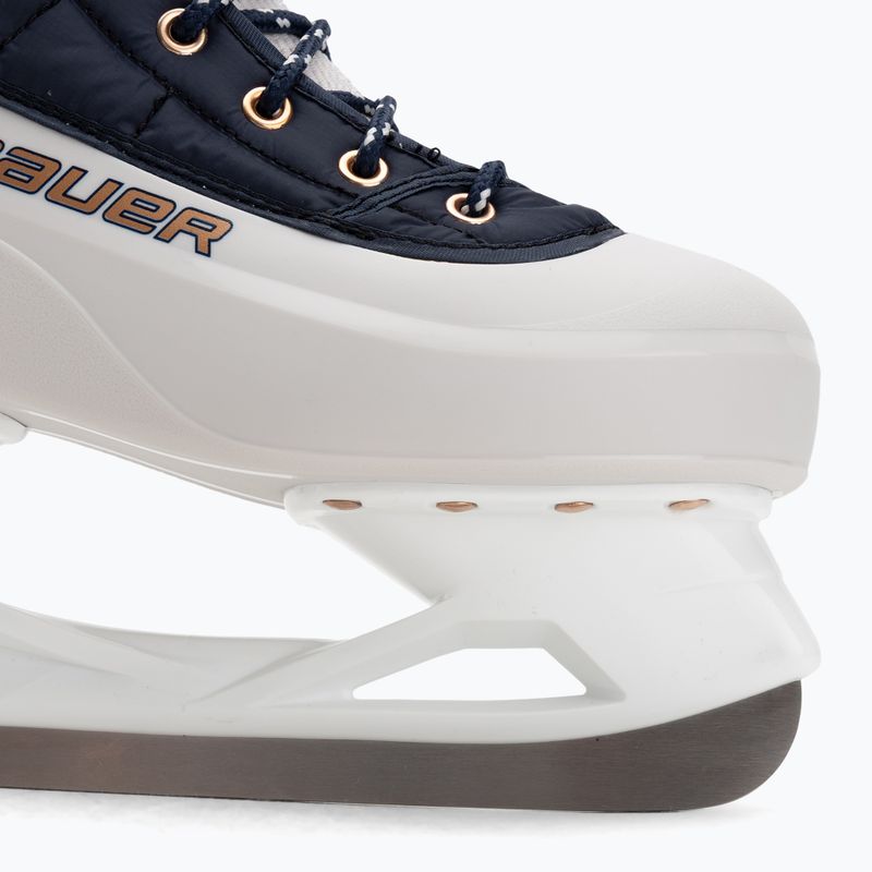 Pattini da ghiaccio per bambini Bauer Radiant Heated Jr white/black 7