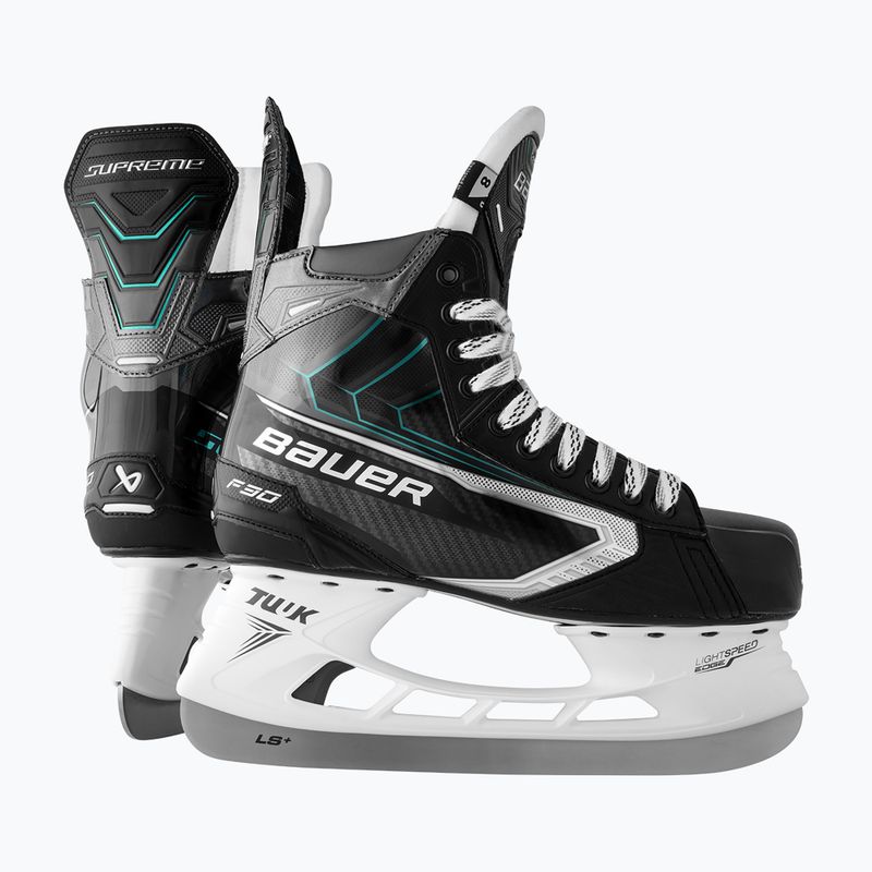 Pattini da hockey da uomo Bauer Supreme F30 Skate-Sr black/black 4