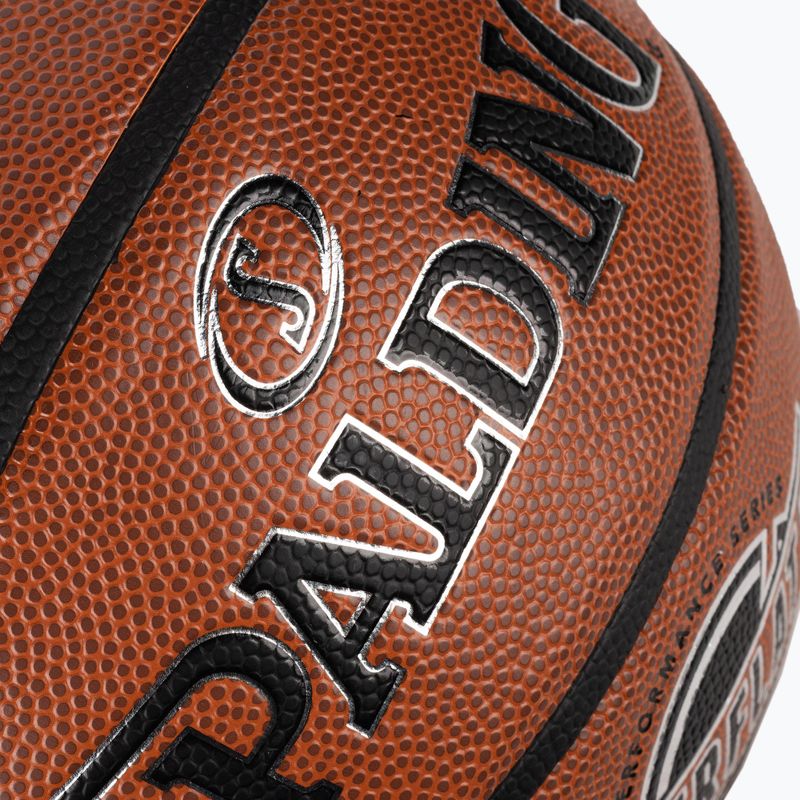 Spalding NeverFlat Pro basket arancione taglia 7 3