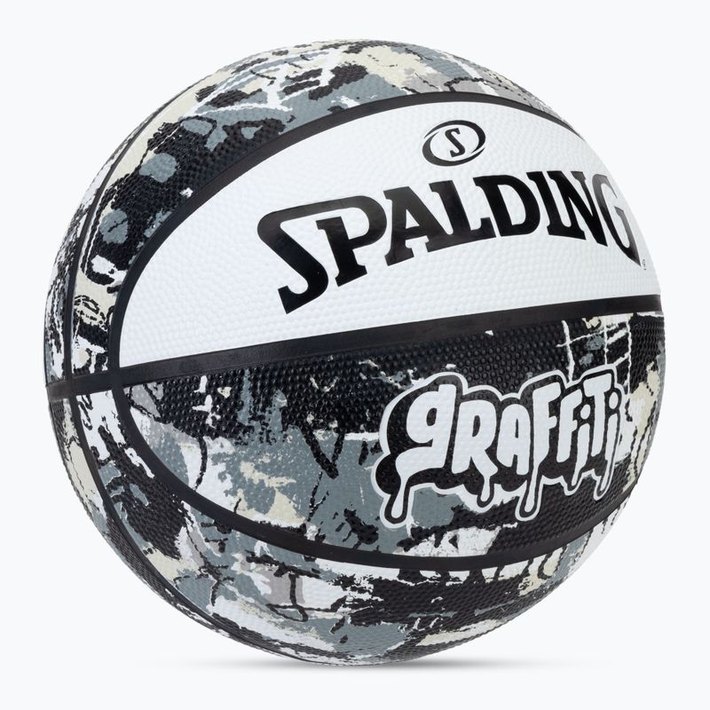Spalding Graffiti basket bianco dimensioni 7 2