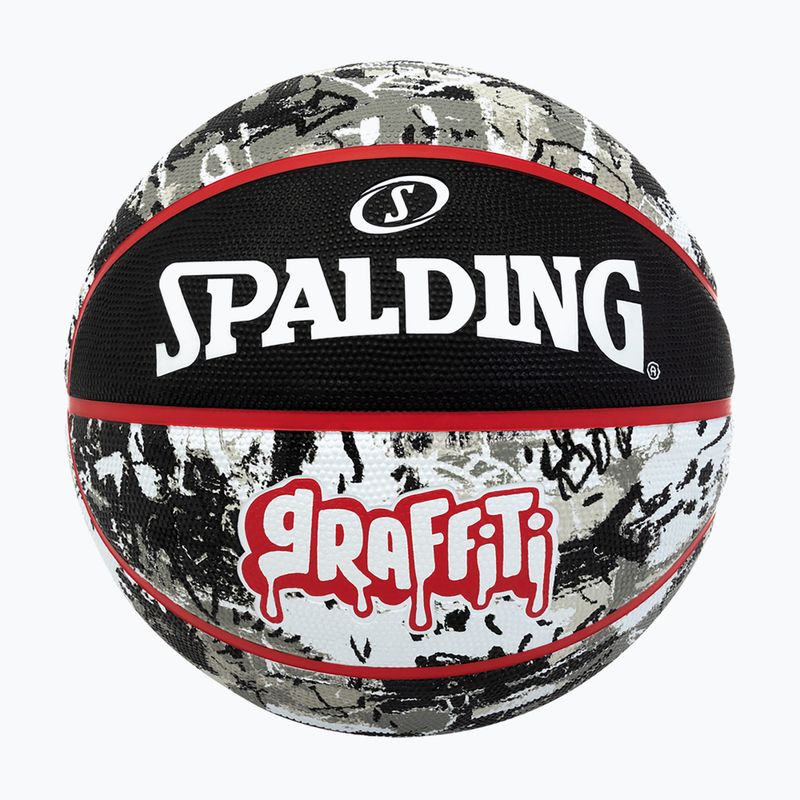 Spalding Graffiti basket nero / rosso dimensioni 7