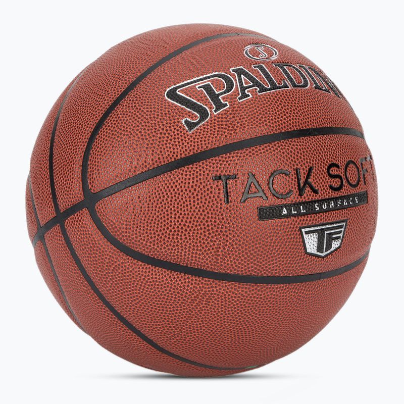 Spalding TF Tack Soft basket arancione taglia 6 2