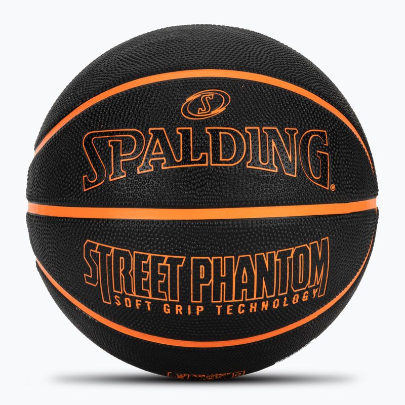 Spalding Phantom basket nero/arancio taglia 6