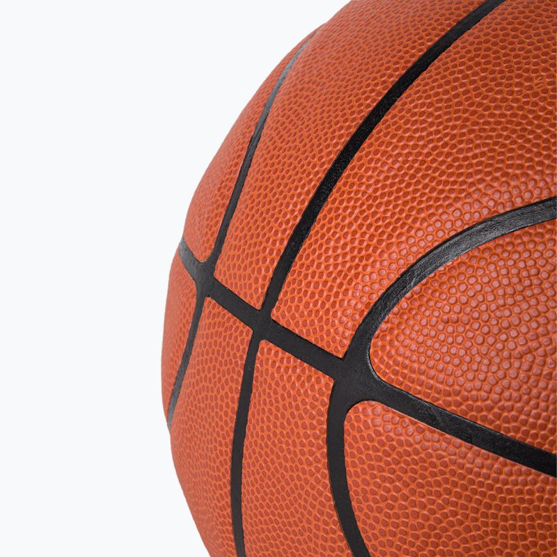 Spalding TF-250 React Logo FIBA basket arancione 3