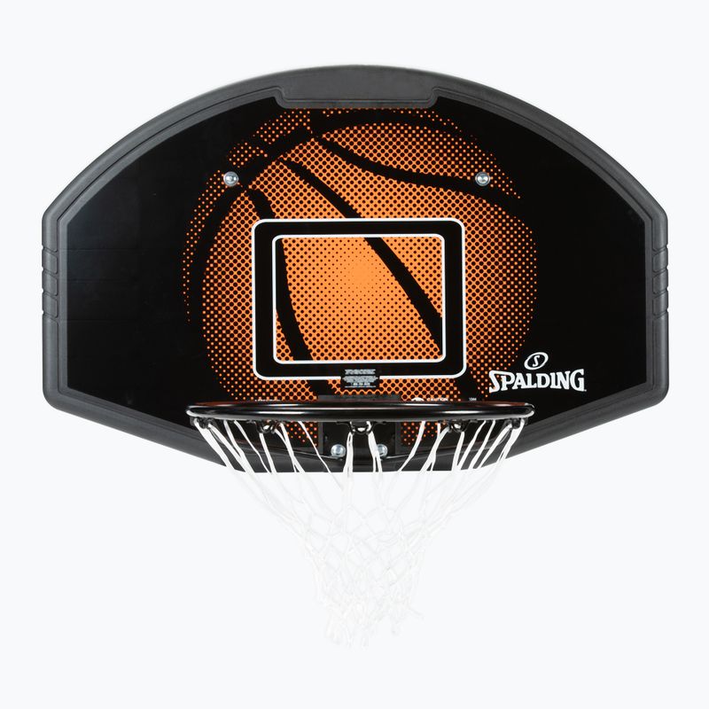 Set da basket Spalding Highlight nero