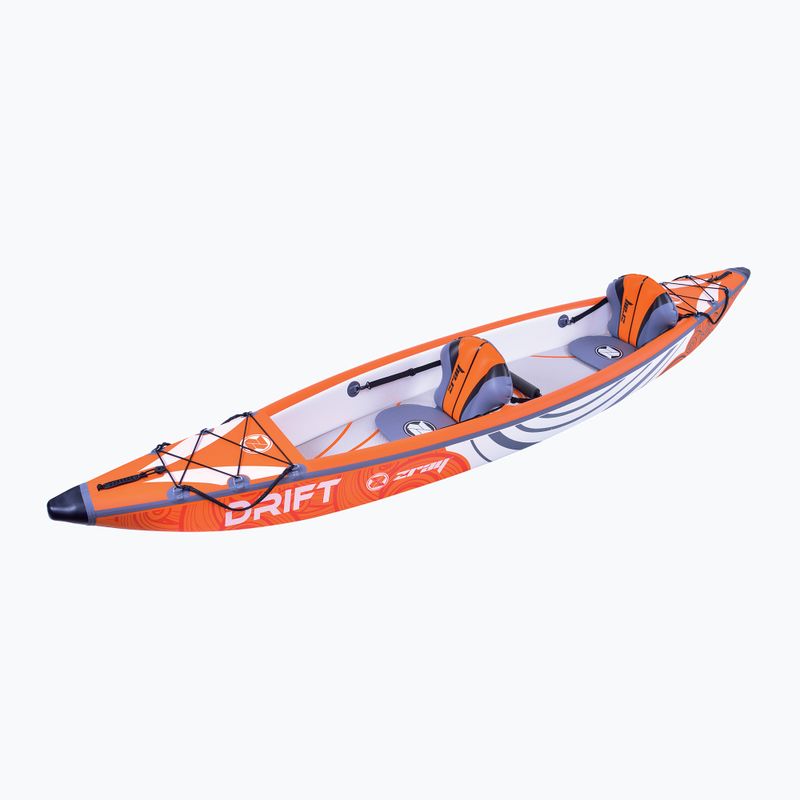 ZRAY Drift 14'0" bianco/arancio kayak gonfiabile per 2 persone 3