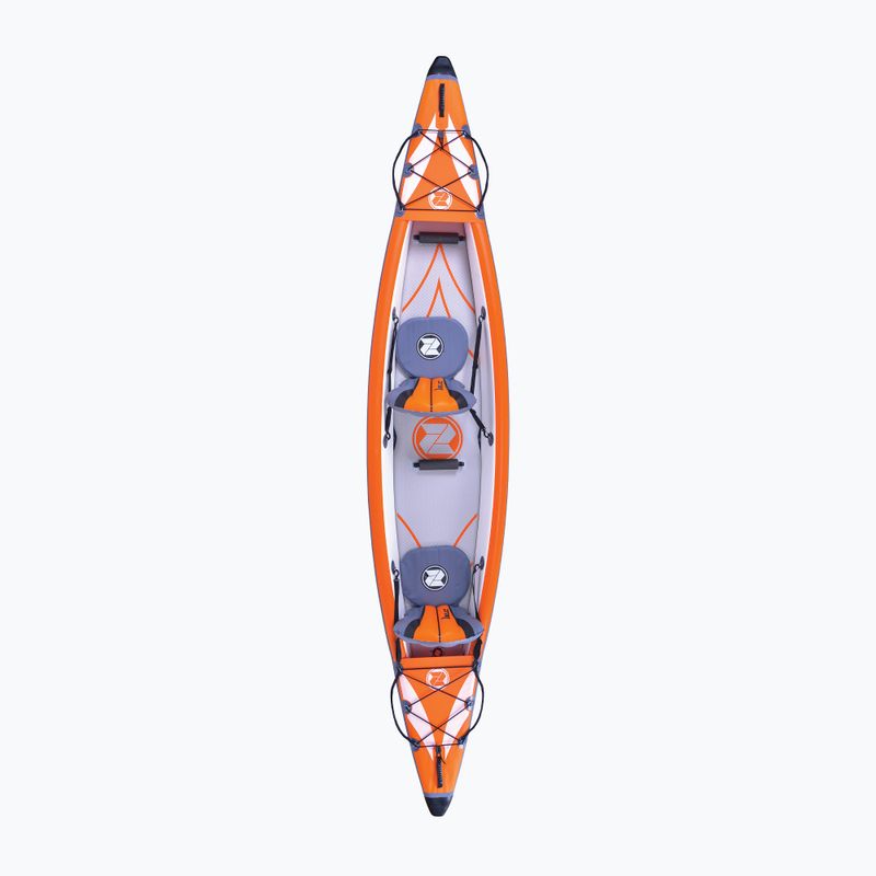 ZRAY Drift 14'0" bianco/arancio kayak gonfiabile per 2 persone 2