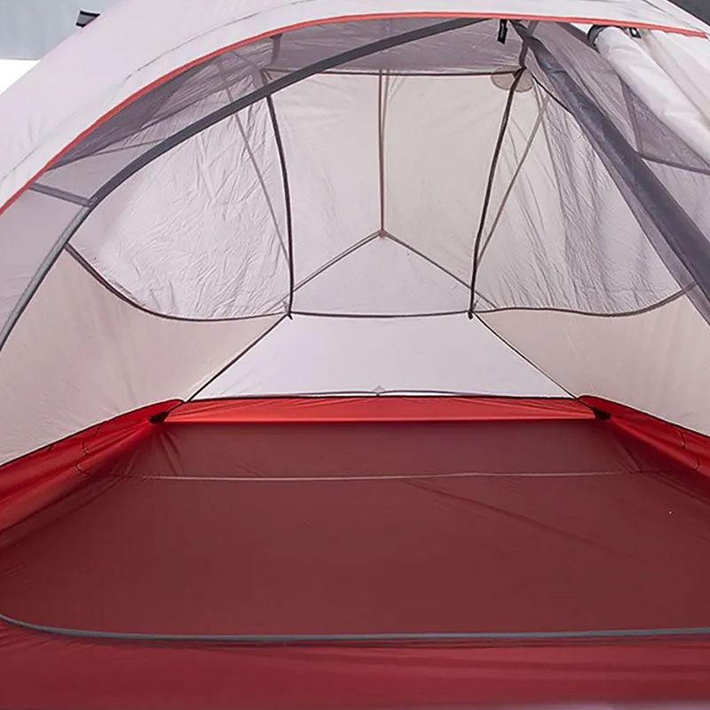 Tenda da trekking Naturehike aggiornata Cloud Up 3 persone grigio chiaro/rosso 5