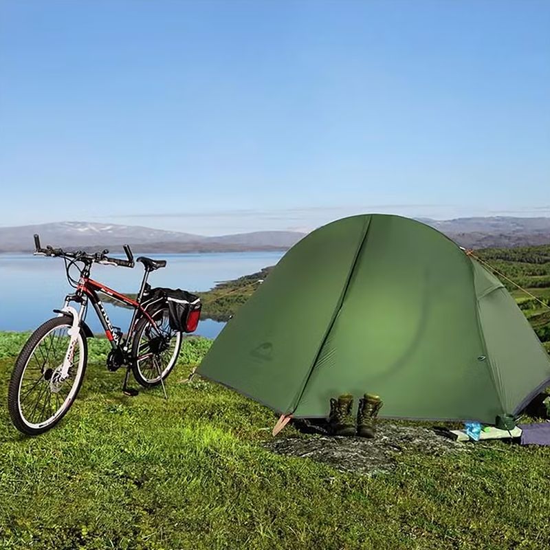Tenda da trekking Naturehike Cycling Ultralight verde bosco per 1 persona 4