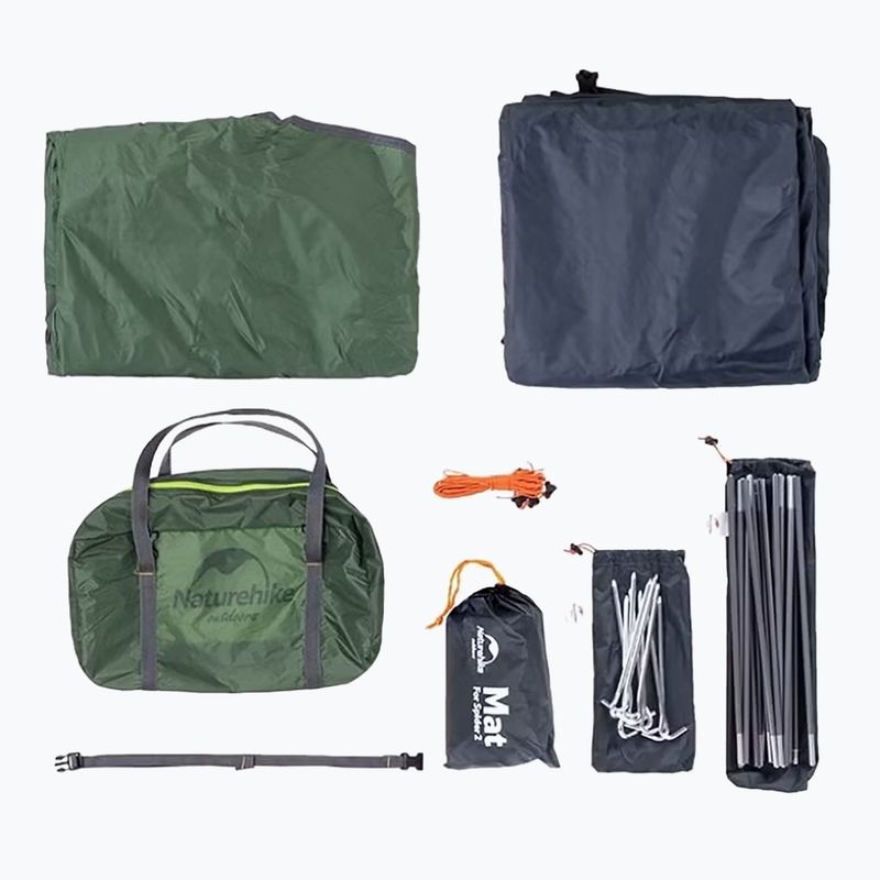 Tenda da trekking 2-osobowy Naturehike Ultralight 20D forest green 3