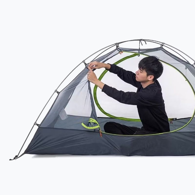 Tenda da trekking 2-osobowy Naturehike Ultralight 20D forest green 4