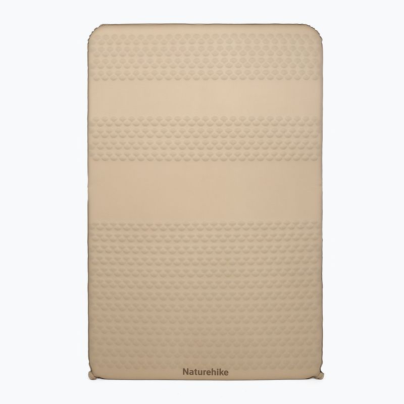 Materassino autogonfiabile Naturehike Featherbone Double Regular Wide brown 2