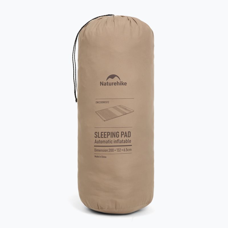 Materassino autogonfiabile Naturehike Featherbone Double Regular Wide brown 9