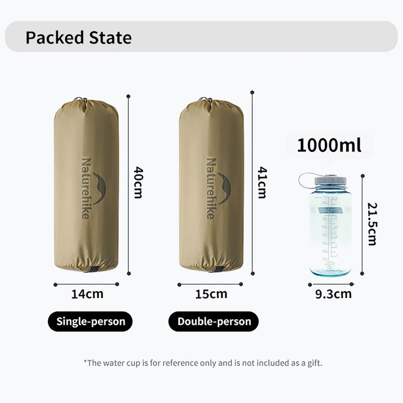 Tenda da trekking 2-osobowy Naturehike Mongar UL 2 15D moon rock gray 4