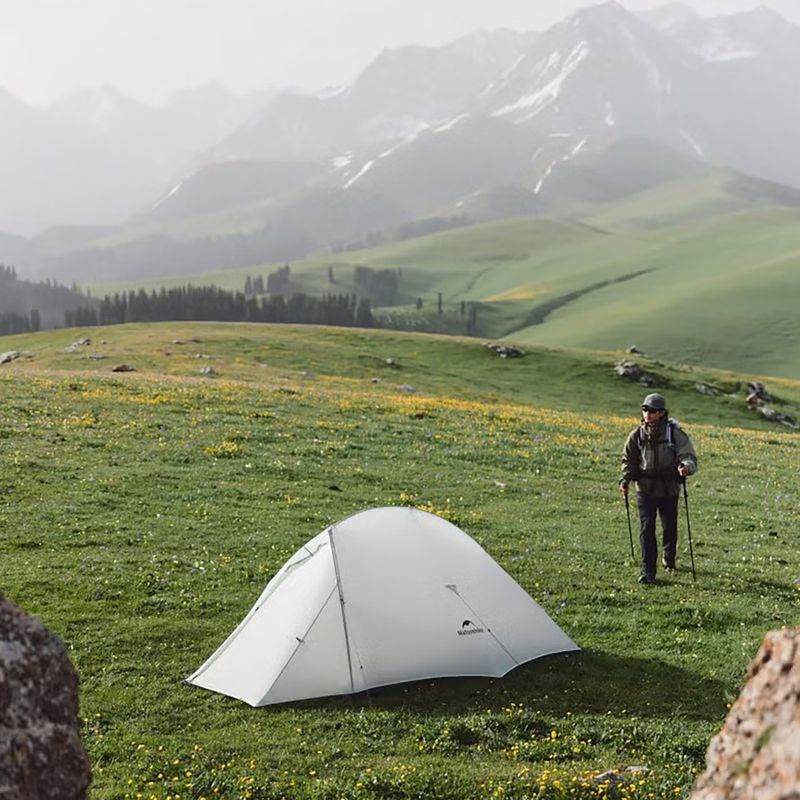 Tenda da trekking 2-osobowy Naturehike Mongar UL 2 15D moon rock gray 4