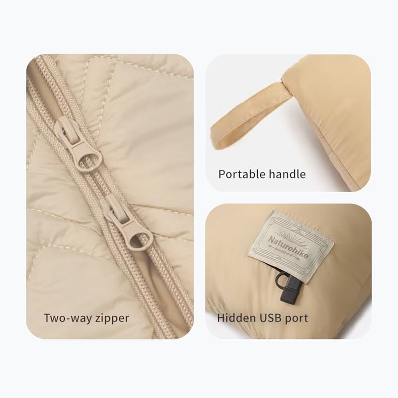 Coperta termica Naturehike SK90 M cloud gray 2