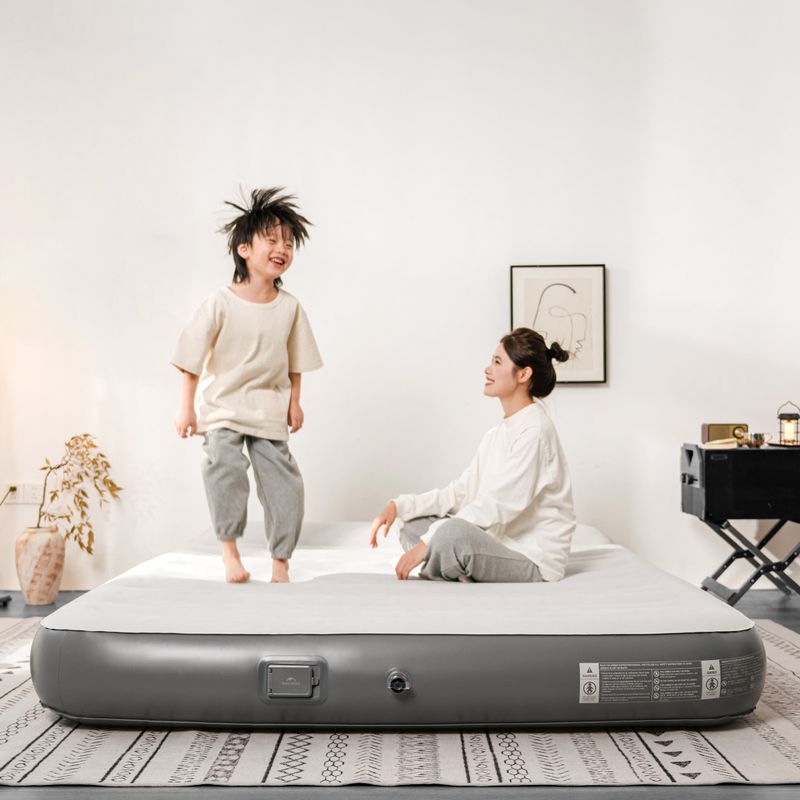 Materasso gonfiabile Naturehike Chenjing with Pillow Double grey 8