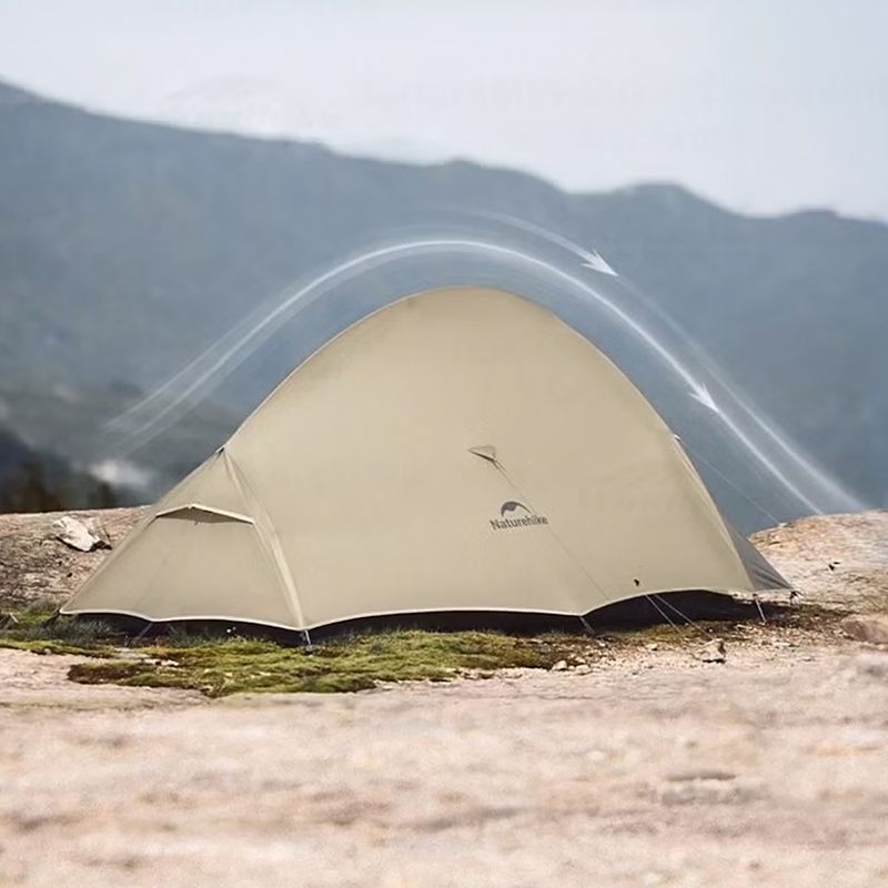 Tenda da trekking 1-osobowy Naturehike Cloud Up 1 Pro 200 moon rock sand 2