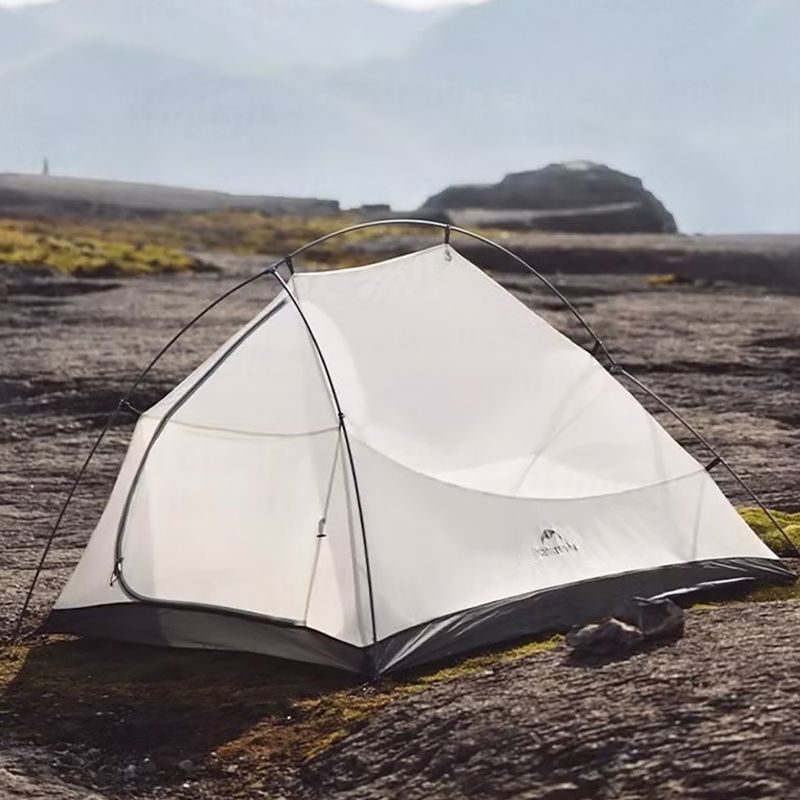 Tenda da trekking 1-osobowy Naturehike Cloud Up 1 Pro 200 light gray/red 2