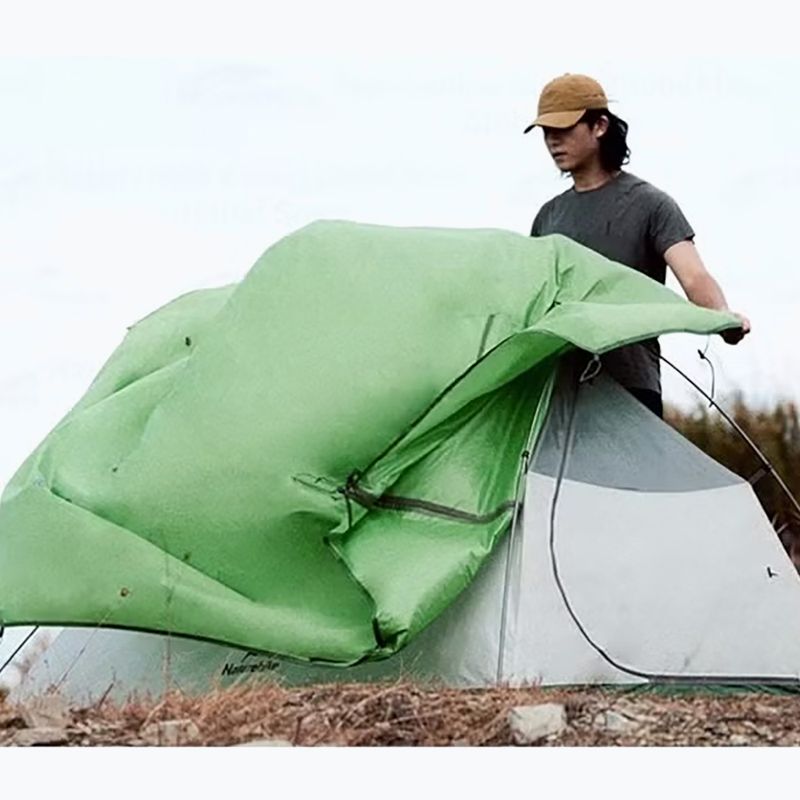Tenda da trekking 1-osobowy Naturehike Cloud Up 1 Base 210T bud green 4