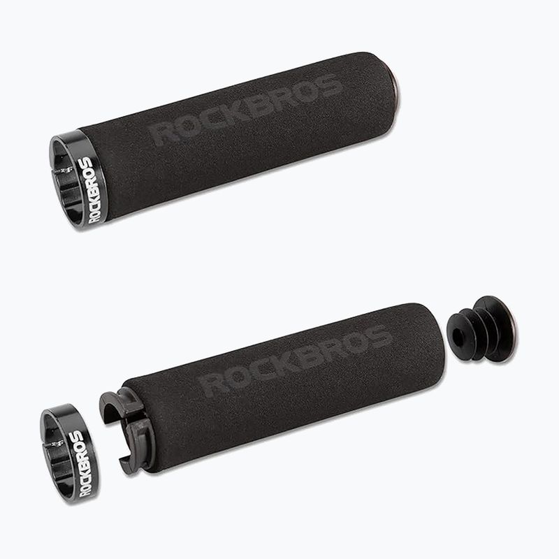 Manopole per manubrio Rockbros BT1001 Handlebar Grips black 2