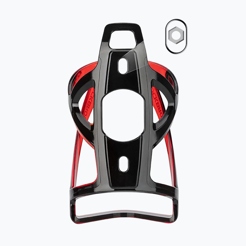 Portaborraccia Rockbros 31210007 Water Bottle Holder black/red 4