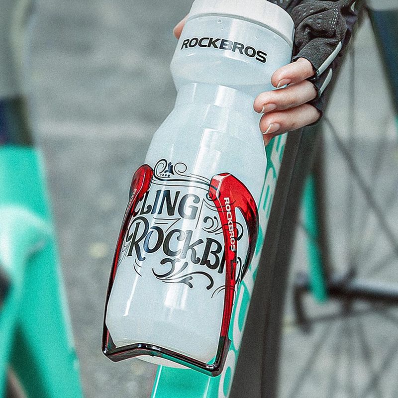 Portaborraccia Rockbros 31210007 Water Bottle Holder black/red 9
