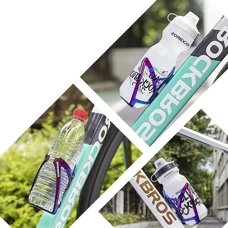 Portaborraccia Rockbros 31210007 Water Bottle Holder blue/purple 5