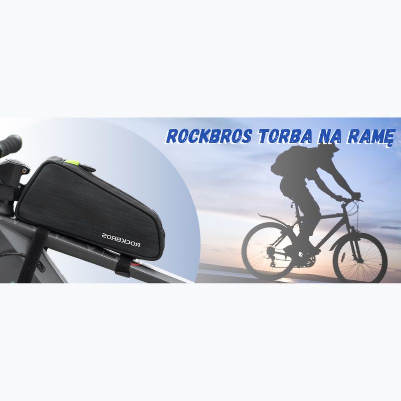Borsa da bici per telaio Rockbros 301800450001 Bike Tube Bag black 10