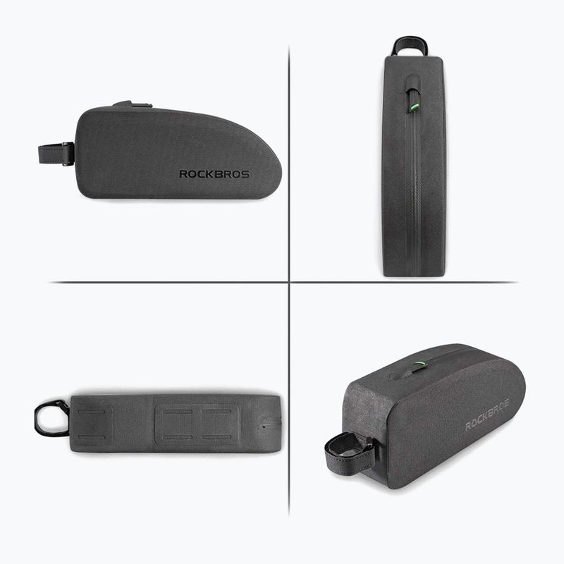 Borsa da bici per telaio Rockbros AS-019 Bike Tube Bag S black 3