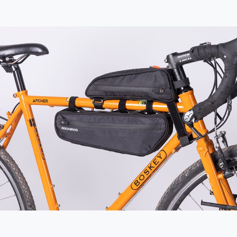 Borsa da bici per telaio Rockbros 043 Bike Tube Bag 3 l black 3