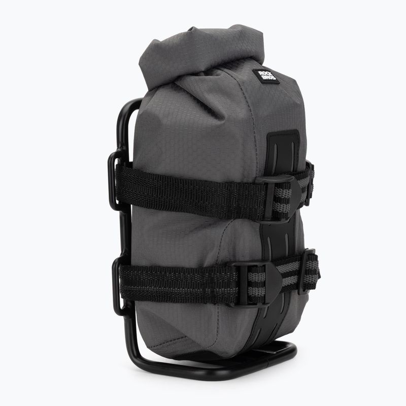 Borsa e portapacchi per bicicletta Rockbros Front Fork Rack+Fork Bag grey/black 2