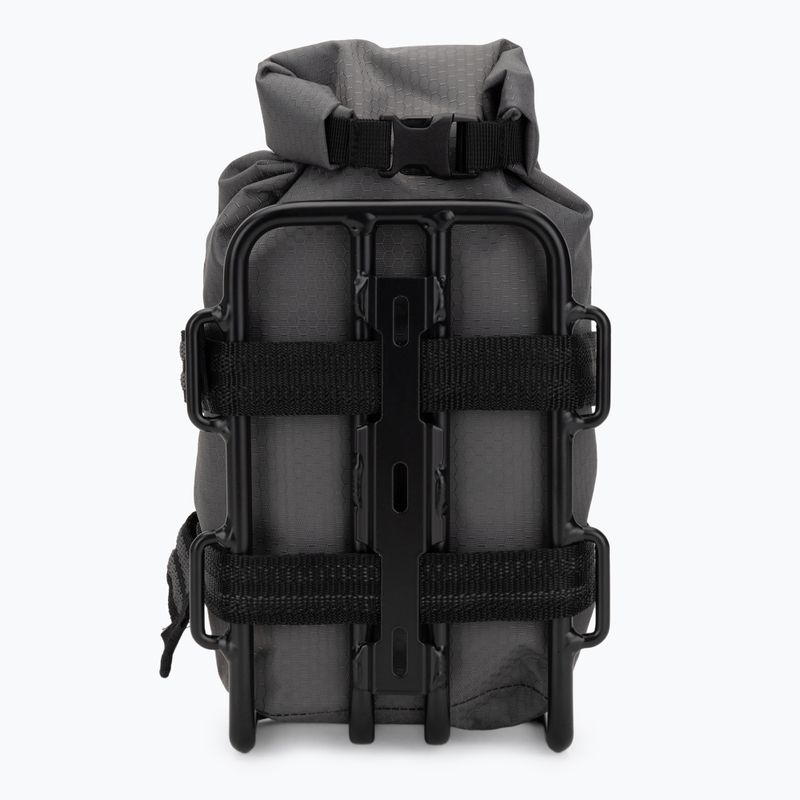 Borsa e portapacchi per bicicletta Rockbros Front Fork Rack+Fork Bag grey/black 3
