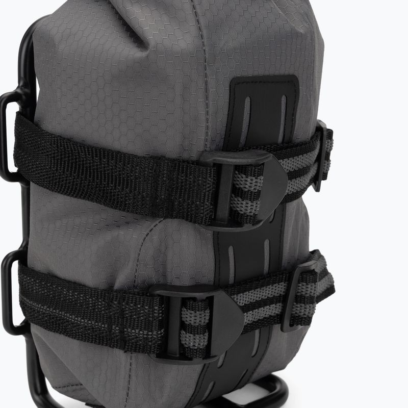 Borsa e portapacchi per bicicletta Rockbros Front Fork Rack+Fork Bag grey/black 4