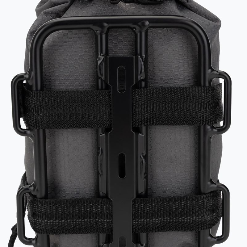 Borsa e portapacchi per bicicletta Rockbros Front Fork Rack+Fork Bag grey/black 6