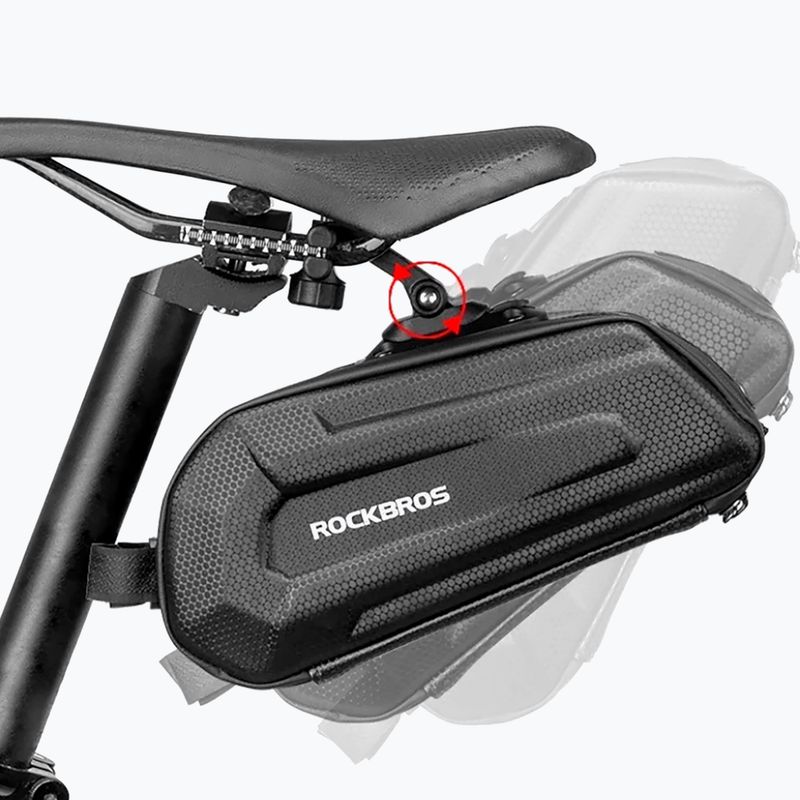 Borsa sottosella per bicicletta Rockbros B69 Bike Saddle Bag black 4