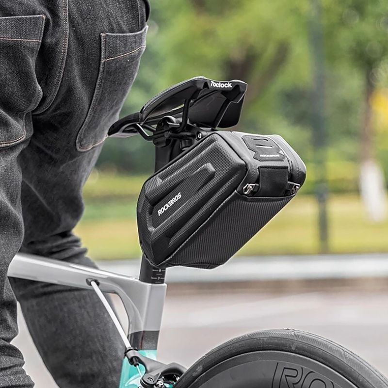 Borsa sottosella per bicicletta Rockbros B69 Bike Saddle Bag black 7