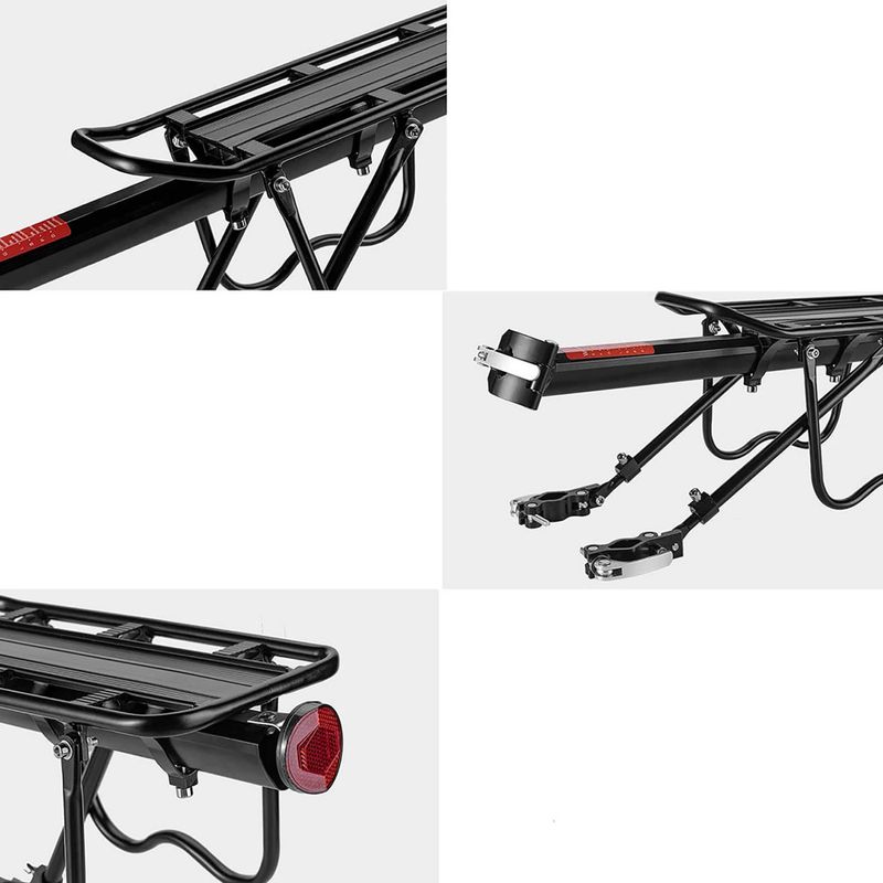 Portapacchi per bici Rockbros HJ1009 Bike Rear Rack black 2