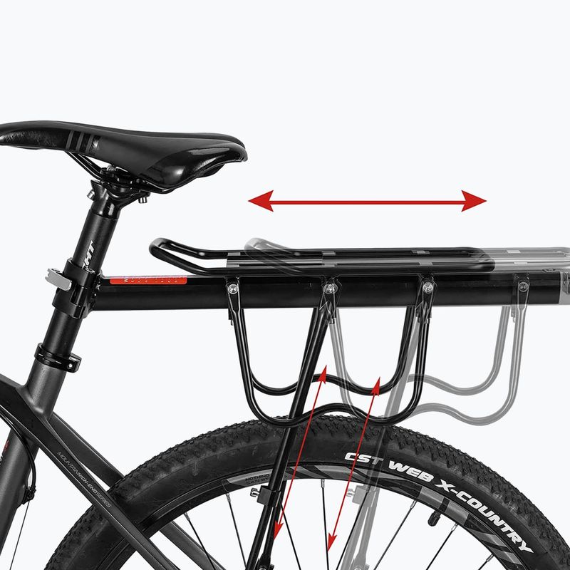 Portapacchi per bici Rockbros HJ1009 Bike Rear Rack black 4