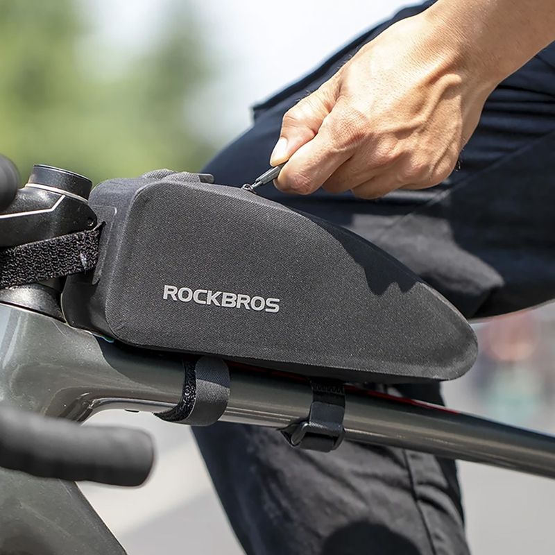 Borsa da bici per telaio Rockbros AS-019-1 Bike Tube Bag L black 13