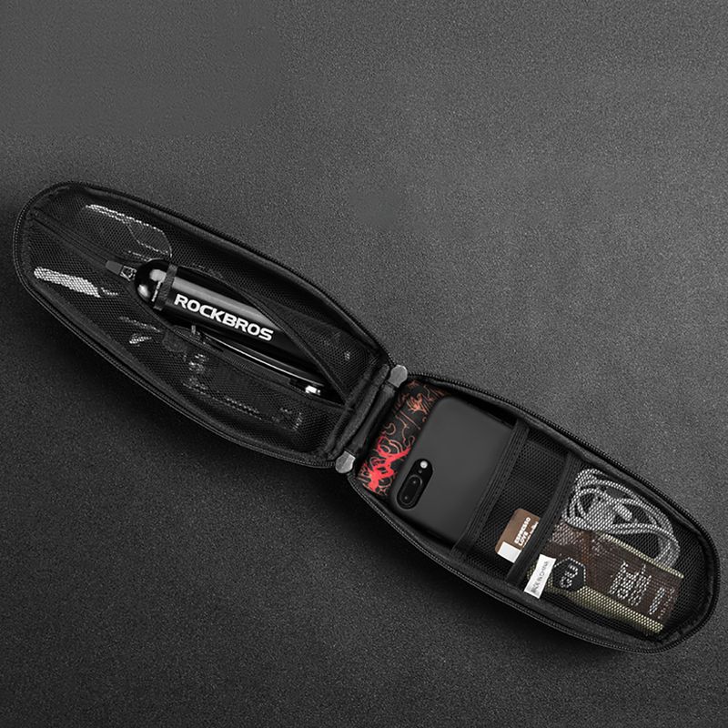 Borsa da bici per telaio Rockbros B61 Bike Tube Bag L black 3