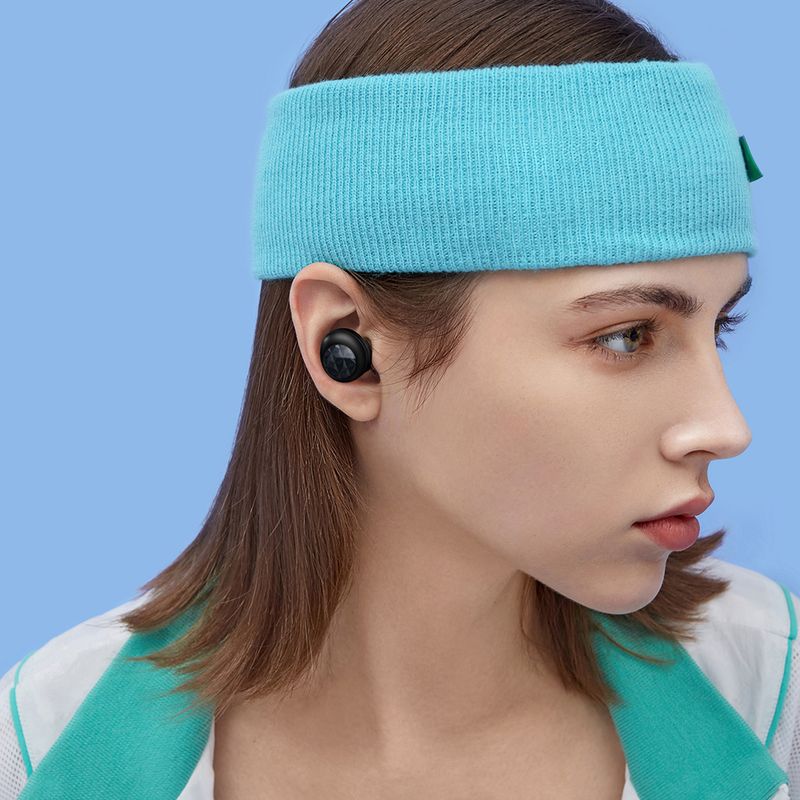 Realme TWS Buds Q2 cuffie wireless + custodia di ricarica nero 7