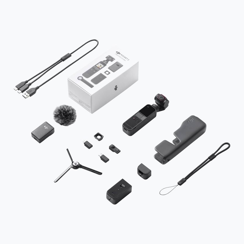 DJI Pocket 2 Creator Combo camera grigio CP.OS.00000121.01 2