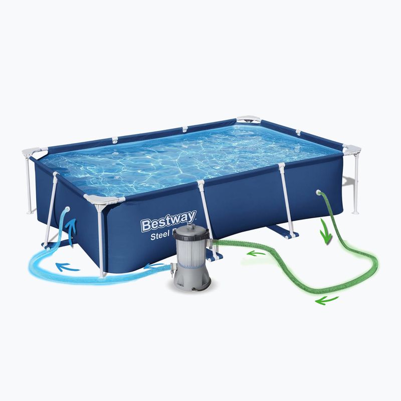 Piscina Bestway Steel Pro 259 cm blu 4