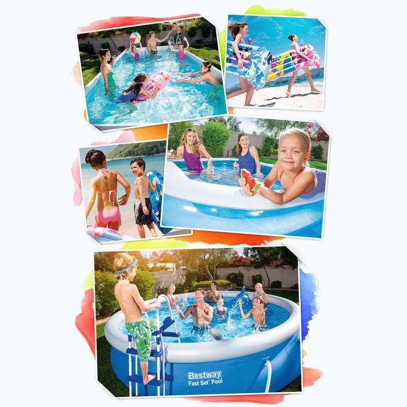 Piscina Bestway Steel Pro 300 cm blu 9