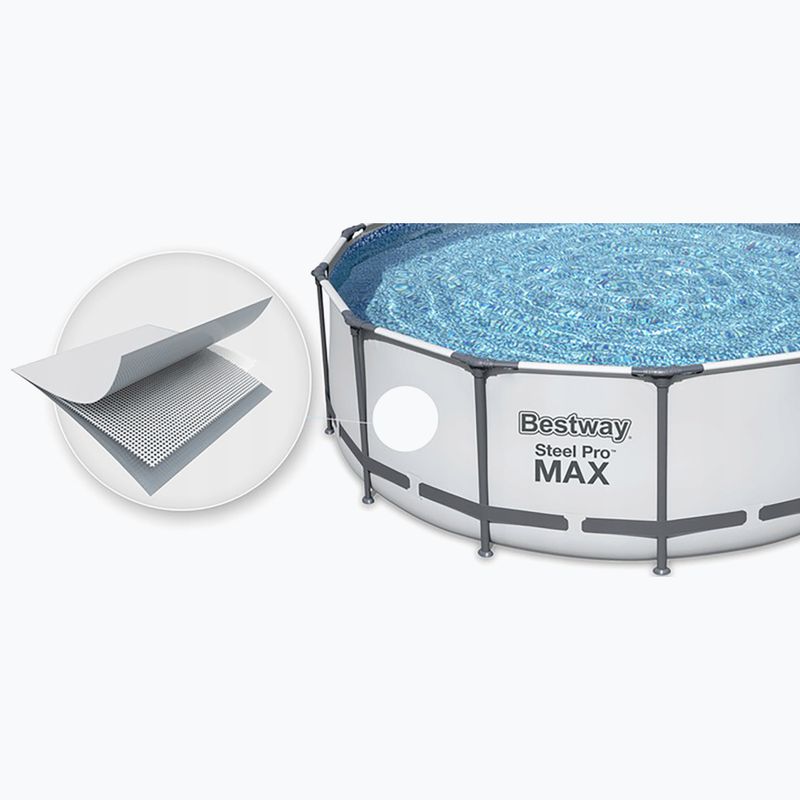 Bestway Steel Pro Max Pool 305 x 76 cm grigio 3