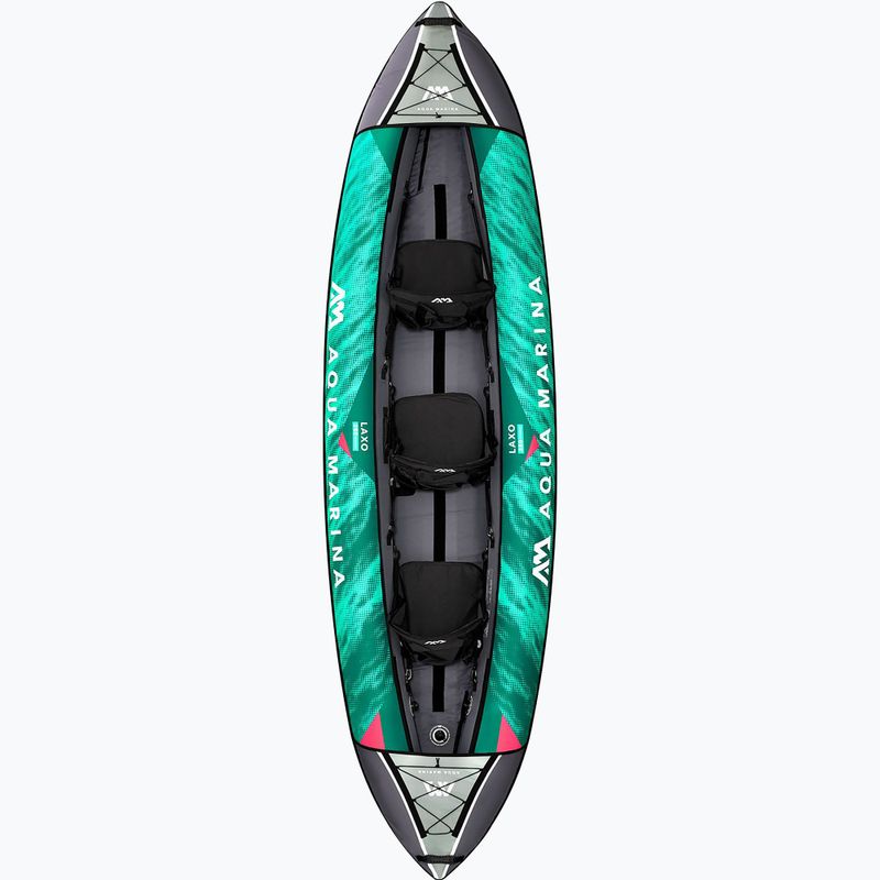 Aqua Marina Laxo Recreational Kayak 12'6" kayak gonfiabile per 3 persone 2